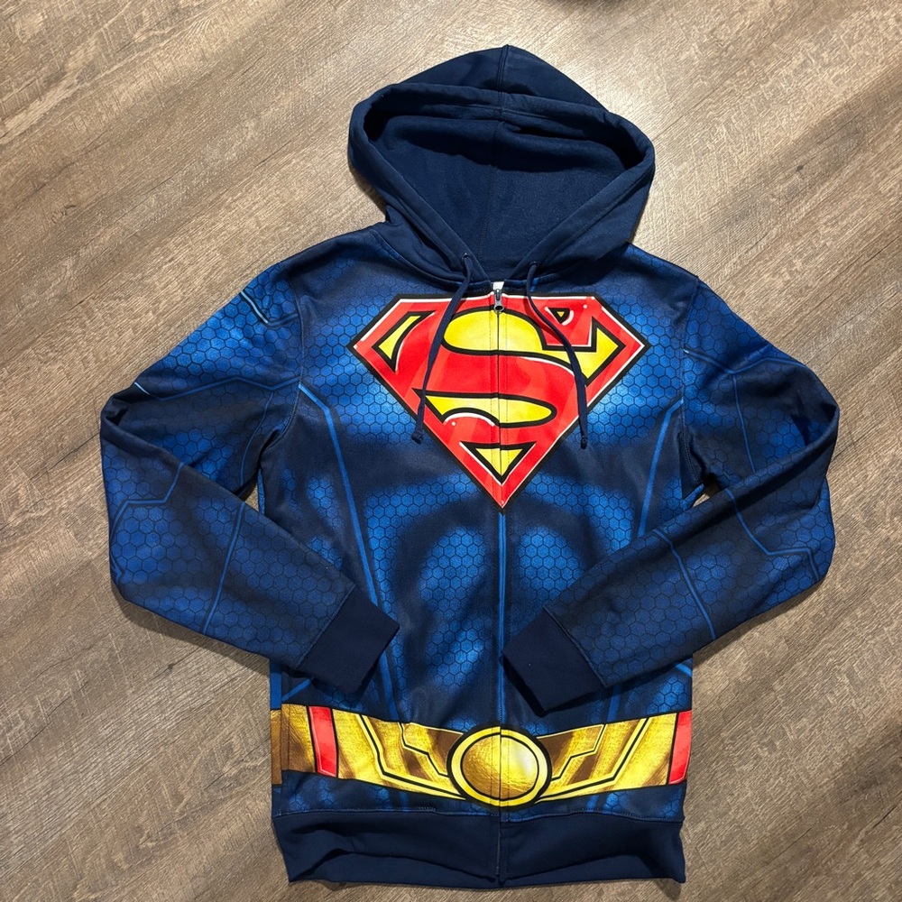 DC Superman Zip-up Sweatshirt